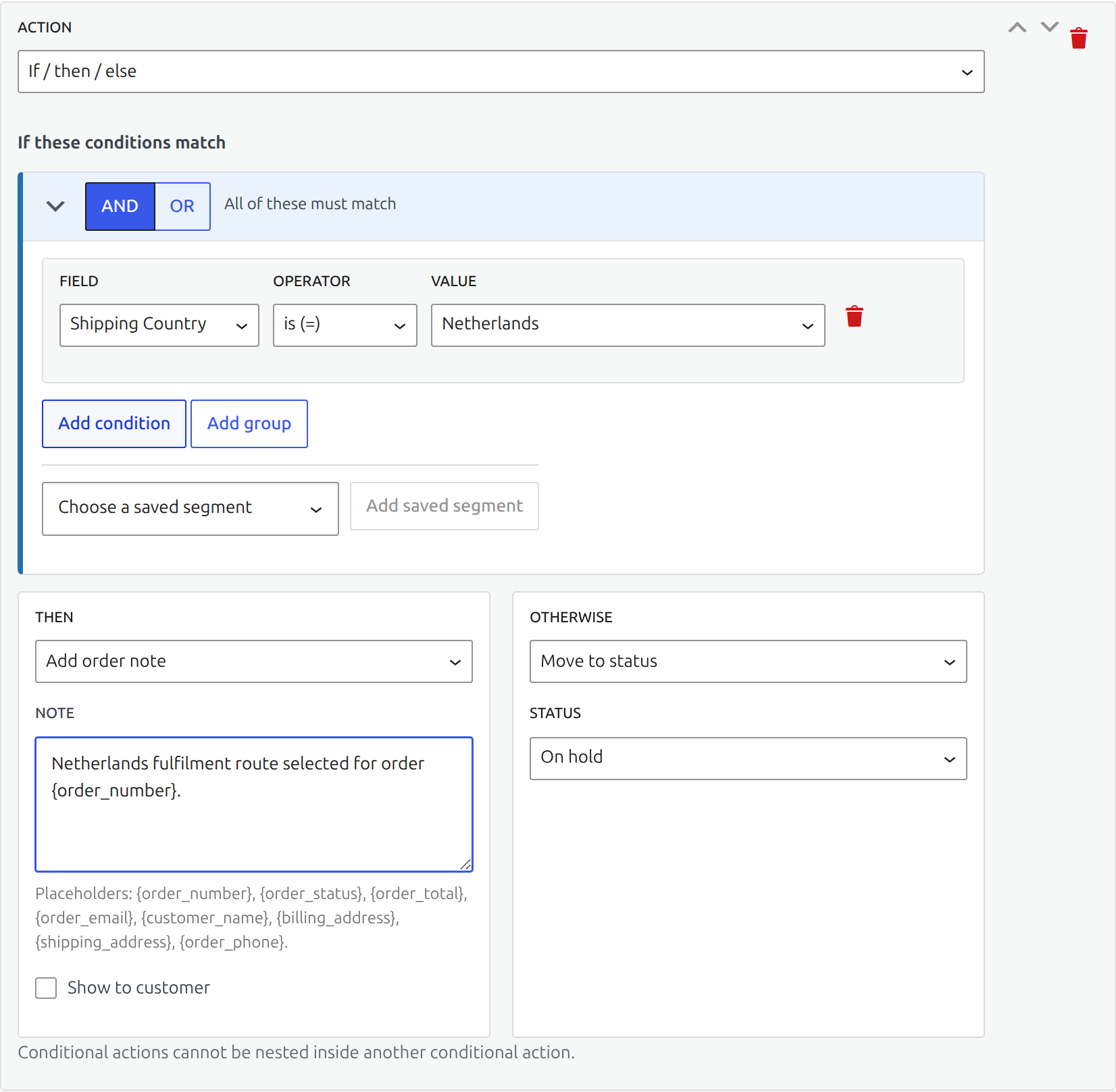 Laqi Order Status Workflows: Actions from simple updates to guarded sequences