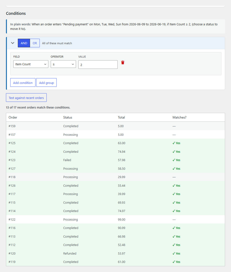 Order Status Automation: Operations you can see